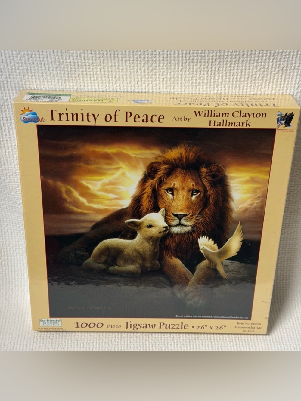 Trinity of Peace Puzzle 1000 pc 26" x 26" New - Picture 3 of 4